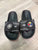 Childrens place Black gaming slides boys size 12 12 (Lil' Kid)