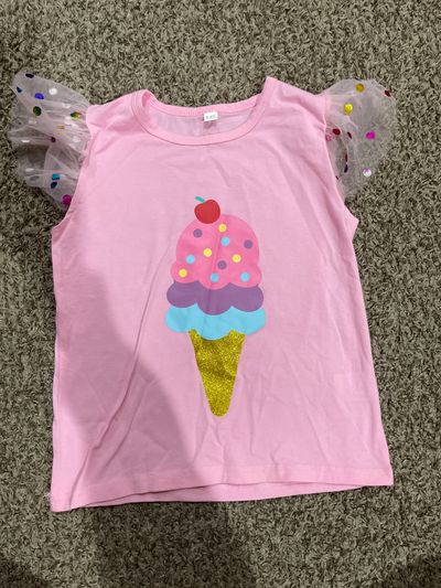 Amazon Ice cream shirt 5T