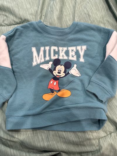 Disney Mickey Mouse crewneck  18 Months