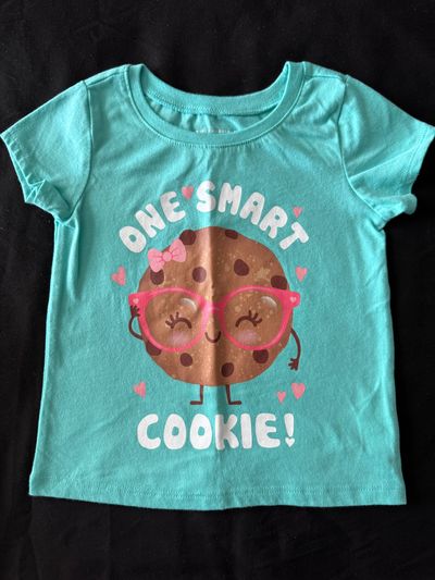 Childrens Place One Smart Cookie Shirt 2T