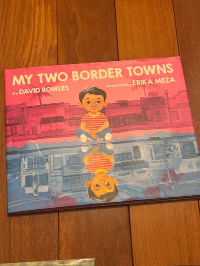 Like new hardcover border towns book