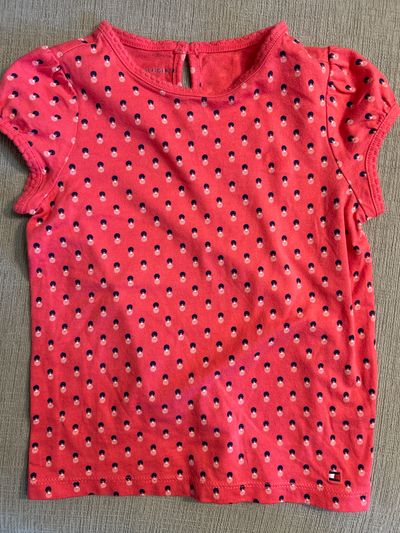 Tommy hilfiger Patterned short sleeve 4T