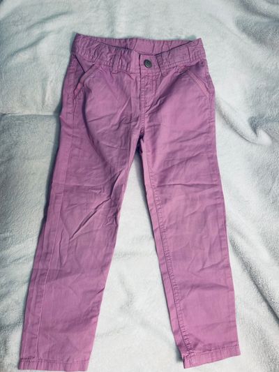 Gymboree Lightweight lilac pants w adjustable waist 4T