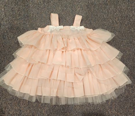 NA Fancy pink tulle dress 6-9 Months