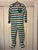 Just One You by Carters Long sleeve footed pajamas zip up, snorkeling alligator 3T
