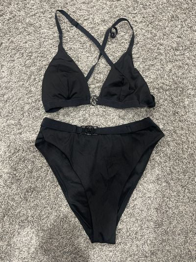 Victorias Secret Black bikini Women's Med 8-10