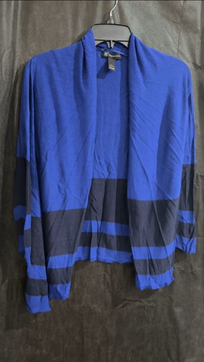 INC BLUE AND NAVY BLUE LONG SLEEVE Women's - S
