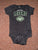 Outter Stuff dark grey Jets short sleeve onesie 12 Months