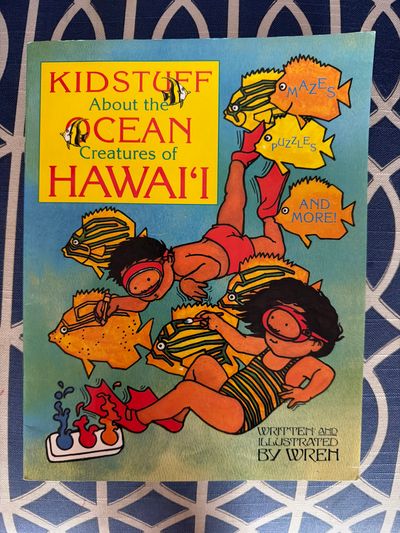 About the ocean creatures of Hawaii Activity book brand new