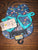 Brand new 7/8 blue dinosaur flip-flops  7 (Lil' Kid)