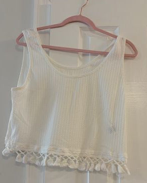 Unknown Tassel crop top Women's 1X