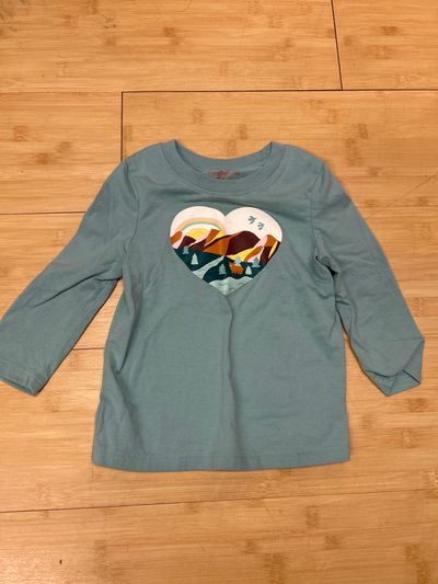 Cat and Jack Mountain long sleeve 12-18 Months
