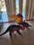 Big dinosaur Tallest is 13 inch .lot of  3 dinosaurs