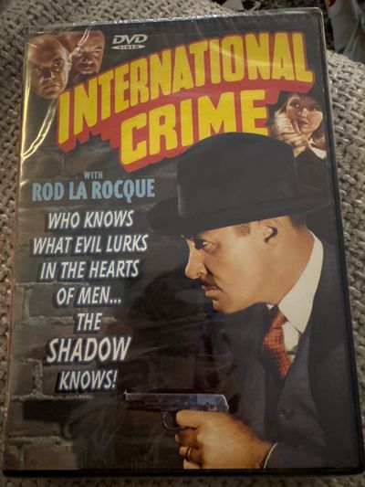 Brand new sealed, international crime DVD dvd