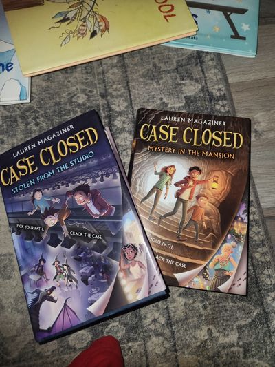 Case Closed books Author signed one!