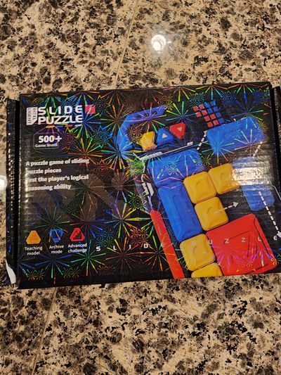 Intelligence Slide Puzzle brain teaser designed to challenge logical reasoning