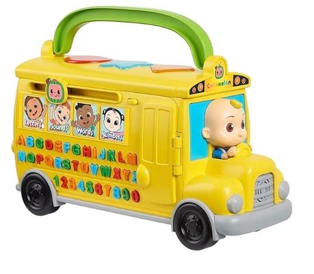 Cocomelon School Bus Learning Letters, Numbers, Shapes, and Songs
