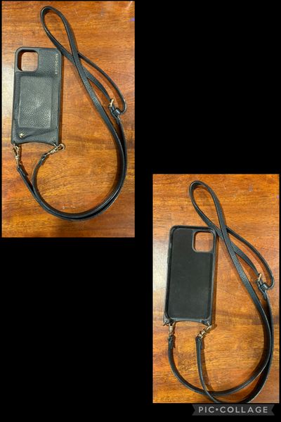 BANDOLIER CROSSBODY PHONE CASE ORIG $115 FITS PHONES 6.33 H 3.06 W 0.31 D