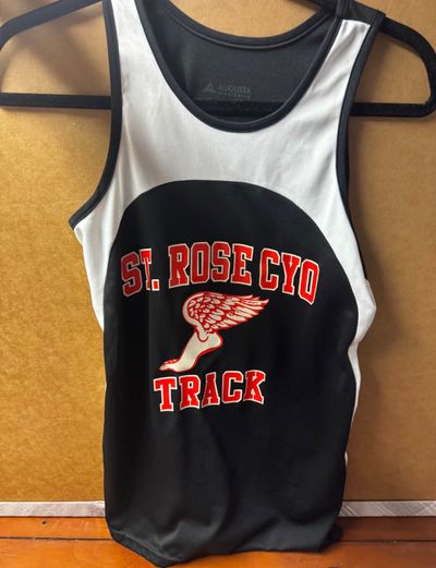 St. Rose CYO Track Tank Top. Youth Large St. Rose CYO Track Tank Top. Youth Large