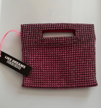 New Like Dreams from Macys Pink Rhinestone Bag