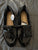 Primark NEW- Black Patent Leather Loafer- Wide Fit 8 (Adult)