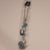 Paparazzi Silver Turquoise Necklace Earring Set