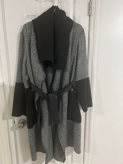 Handmade Black os with belt Women's - M