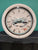 Beachcombers Coastal Life Clock w/ metal frame, 14 inches across, uses AA batteries