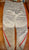 Nike Dri-fit grey baseball pants with red piping Size small 10-12