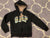 Gap 10 Black fleece lined thick zip up hoodie 6T/6