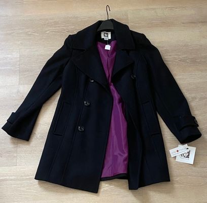 Anne Klein NWT black peacoat Women's - M