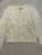 Childrens place size 10-12 White long sleeve sweater no stains 10-12