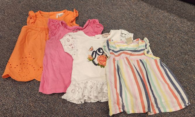 Various Summer shirts 12 Months