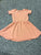 June and January Peachy orange swing dress 5T