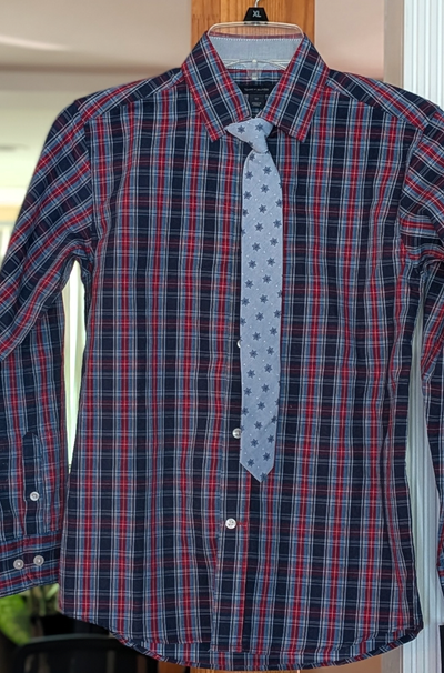 Tommy Hilfiger Brand new with tag Size 12 clip on tie 10-12