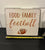 Like New, unknown Food, family & football sign, ruler for size reference