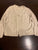 Croft & Barrow Beige shirt with attached sweater long sleeve Women's - S