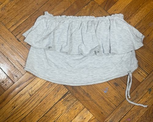 Abercrombie halter crop top Light gray Women's - XS