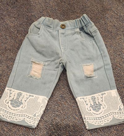 NA Fancy jeans 3-6 Months