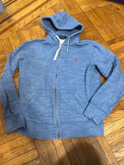 Polo RL zip up hoody light blue  Men's - S