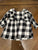 Childrens Place Black plaid dress 18-24 Months