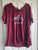 Wine Tasting is my fav sport short sleeved shirt  Women's 3X