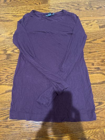 A pea in the pod Purple long sleeve Women's - XS