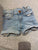 Old Navy Adjustable Waist Cuff Denim Shorts  4T