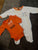 Halloween pajamas and long sleeve onesie size NB Im so scary cute, I take after my mummy   Newborn size Newborn