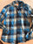 Jumping Beans Blue thin flannel 7-8