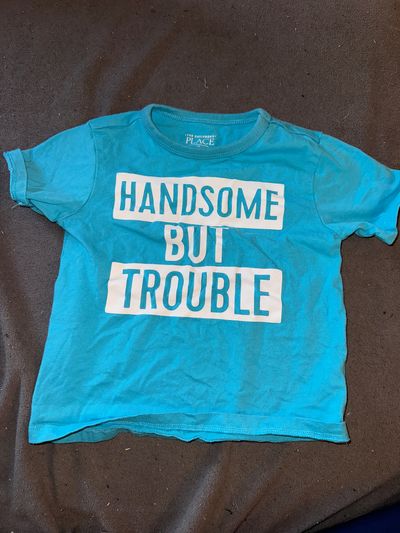 The Childrens Place Blue short sleeve shirt 2T
