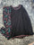 Size 8 soft thermals black shirt Candycane pants 7-8