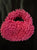 Fashion Nova Hot Pink Fuzzy Handbag