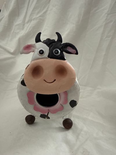 Cow Hanging birdhouse